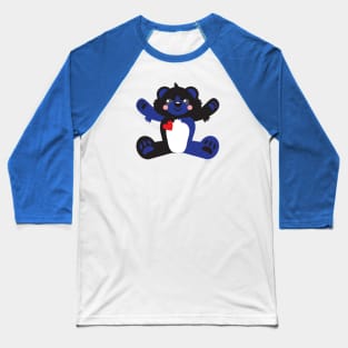 Leather Pride Teddy Bear Baseball T-Shirt